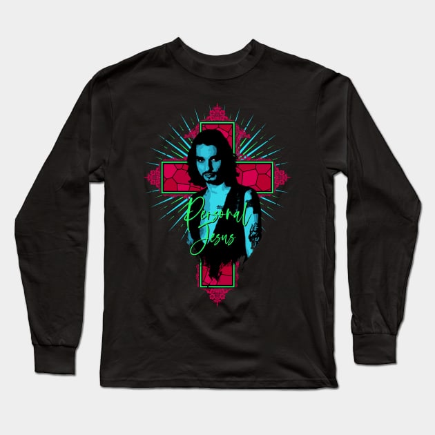 My personal Jesus Long Sleeve T-Shirt by Tronyx79